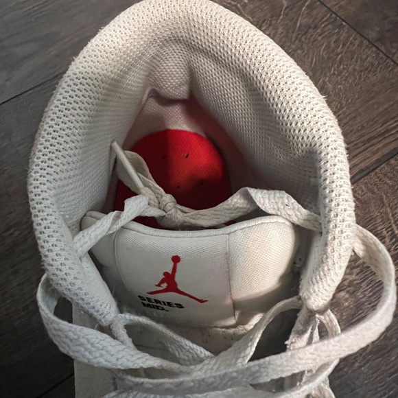 Jordan Series Mid Sail White - Picture 2 of 3